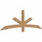 Ekena Millwork Alberta Smooth Timber Gable Bracket, Western Red Cedar, 72"W x 24"H x 1 1/2"D x 3 1/2"F, 8/12 Pitch GBW072X24X0204ALB00SWR - alternate 5